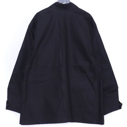BALENCIAGA 22AW Oversized Work Cargo Jacket Black Size 2