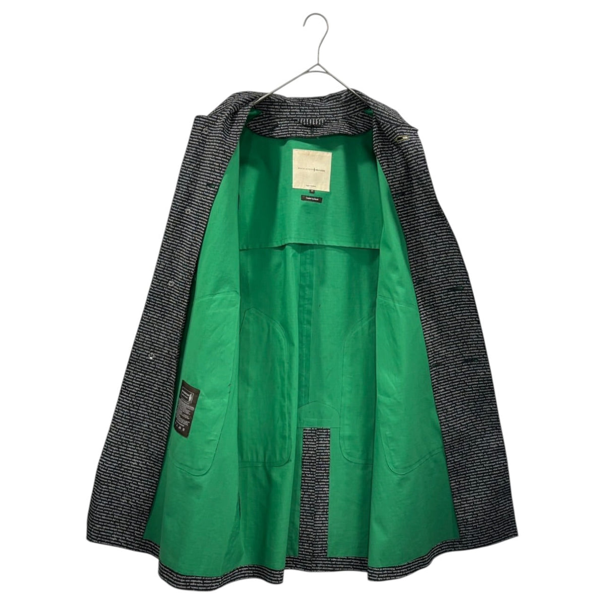MACKINTOSH x BAND OF OUTSIDERS Coat Black Size 40