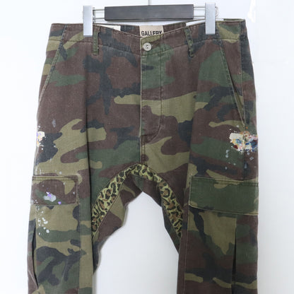 GALLERY DEPT. Camo Flare Carpenter Pants Khaki Size 31