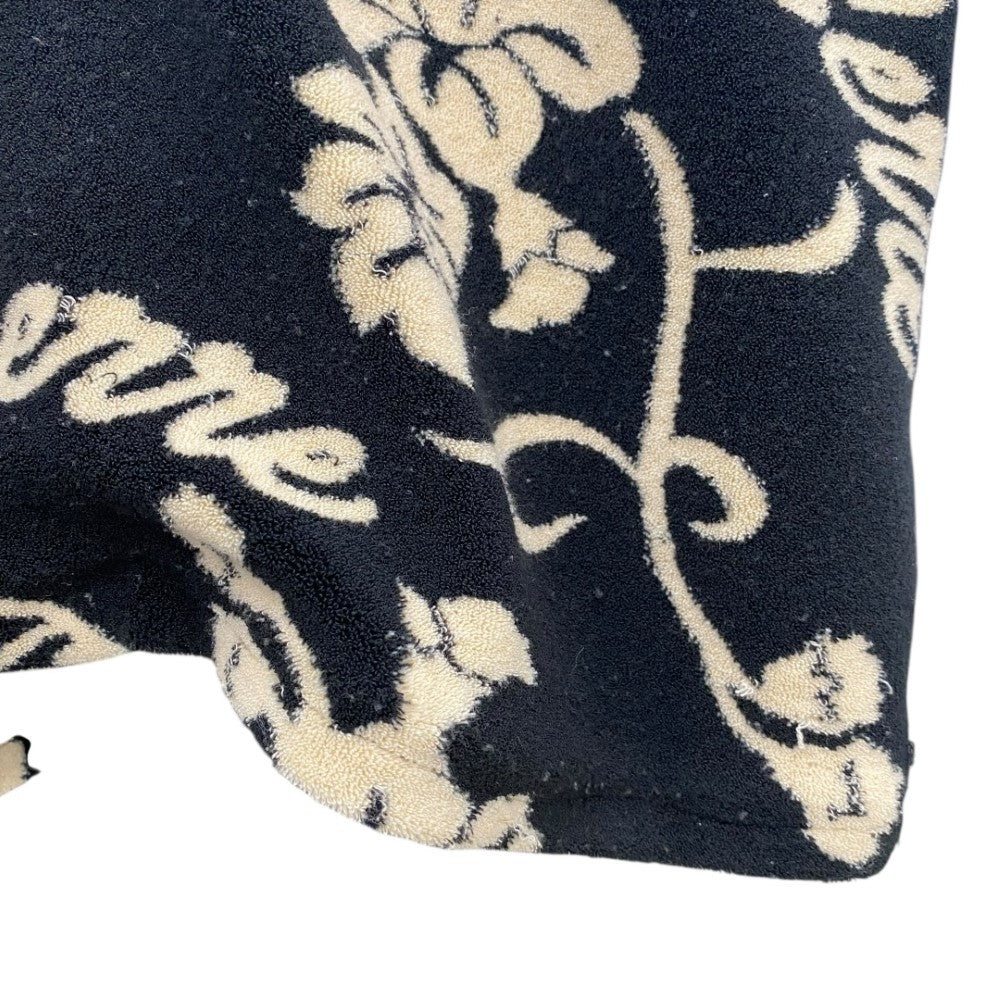 MARINE SERRE JACQUARD TOWEL SHIRT Black Size 44