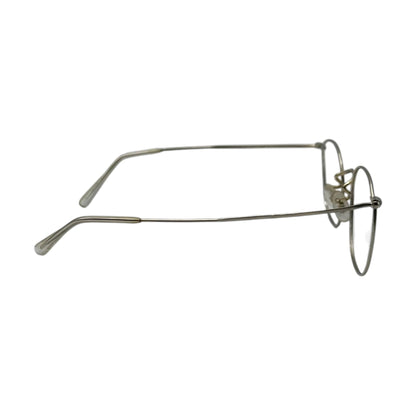 SAVILE ROW 1970s 14KT Metal Frame Vintage Glasses Silver