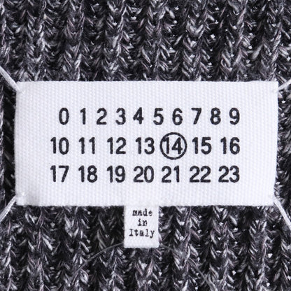 MAISON MARGIELA 17AW Drivers Zip-Up Knit Gray Size S
