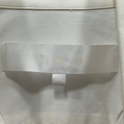 TAO 23SS Frill Shirt Dress White Size M