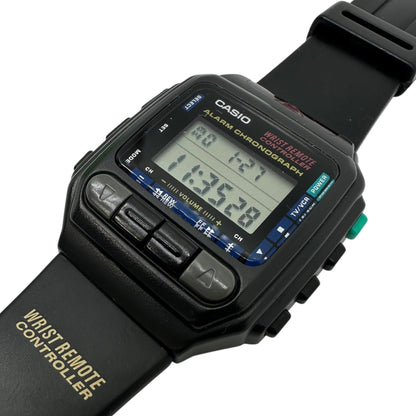 CASIO 90s Vintage Digital TV Remote Watch