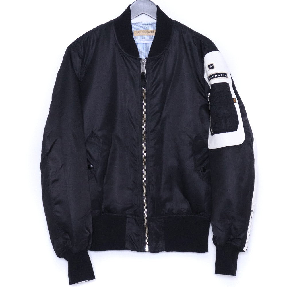 UNDERCOVER × FRAGMENT × ALPHA MA-1 Jacket Black Size M