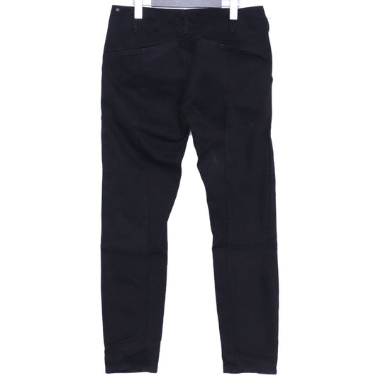 INCARNATION Curved Leg Denim Jeans Black Size S