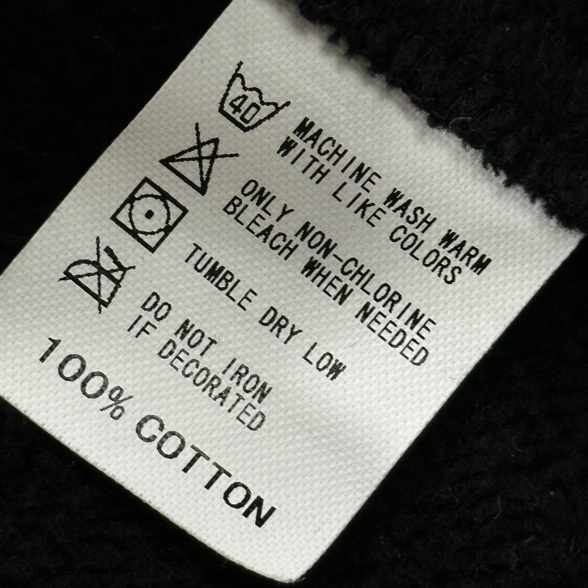 GOODENOUGH 90s-00s Logo Embroidered Sweat Coat Black Size M