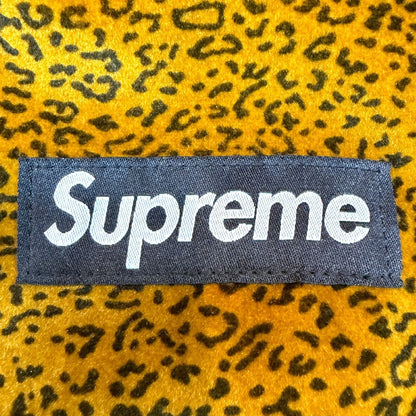 SUPREME 25AW Velvet Small Messenger Bag Leopard Brown Size F
