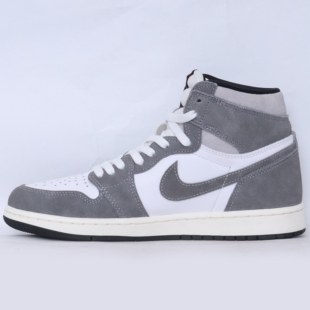 NIKE AIR JORDAN 1 Retro High OG Grey Sneakers Size 27cm