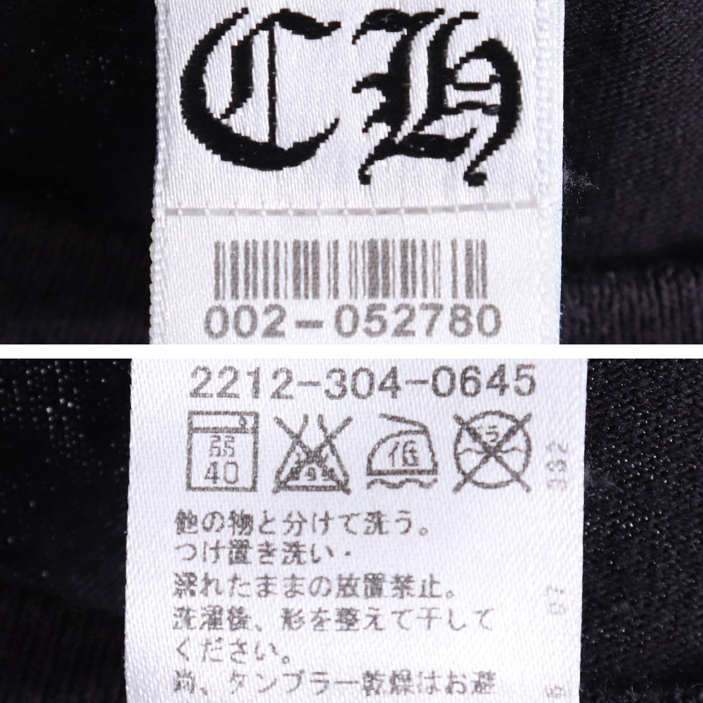 Chrome Hearts Old Back Scroll Label Print T-Shirt Size S