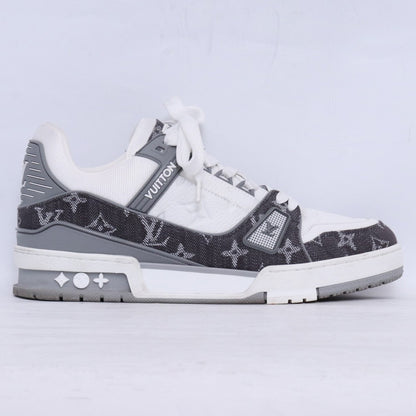 Louis Vuitton LV Trainer White Grey Sneakers Size 5