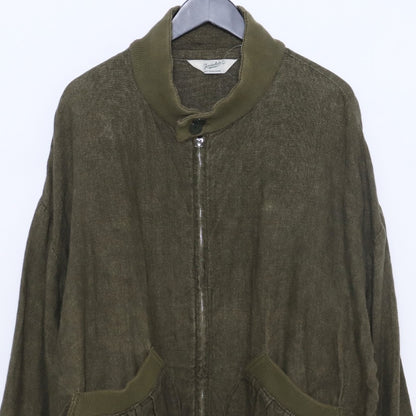 TENDERLOIN 19SS Linen Swingtop Jacket Khaki Size L