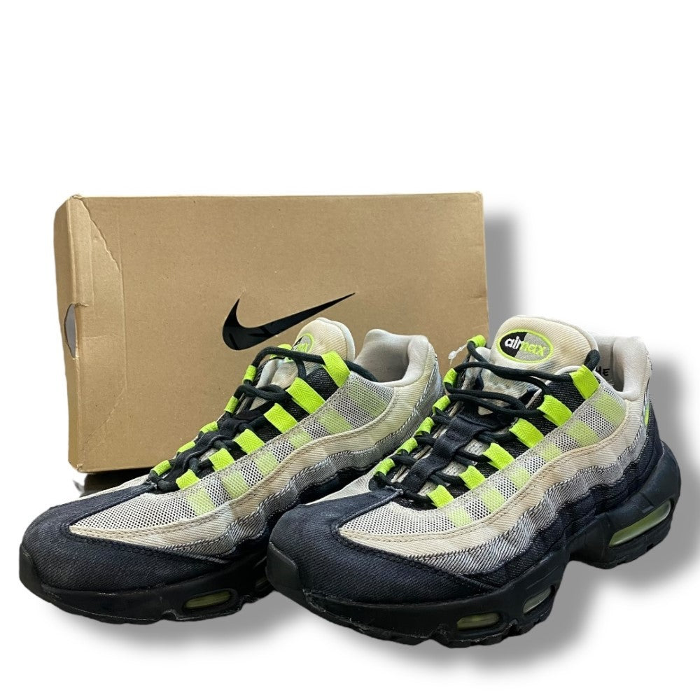 DENHAM NIKE AIR MAX 95 VOLT Yellow Sneakers Size 26.5cm