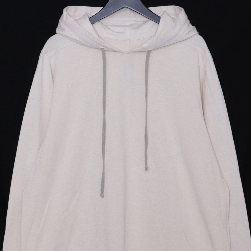 RICK OWENS 22SS Cotton Pullover Hoodie Ivory Size M