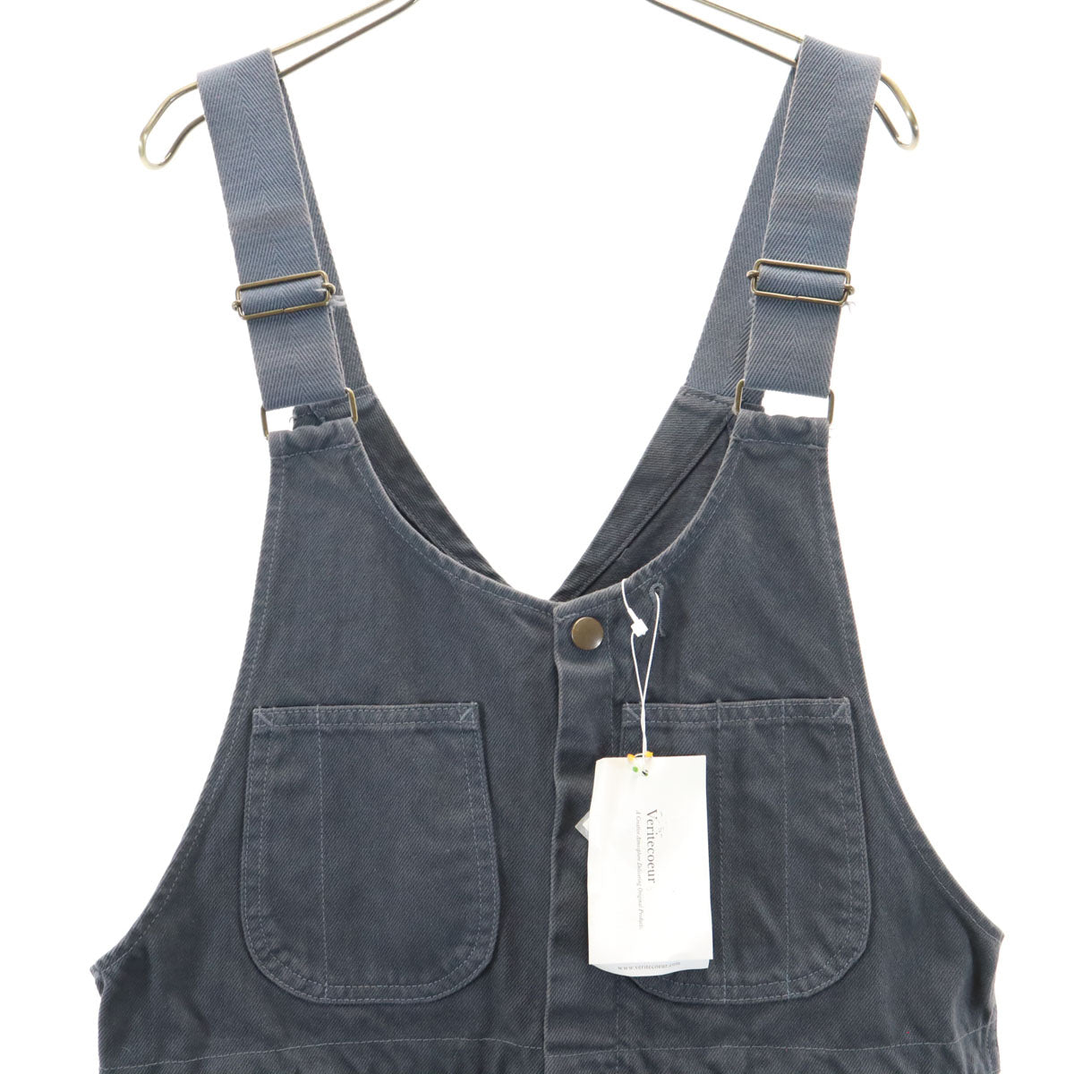 Veritecoeur Cotton Overalls Gray Size F