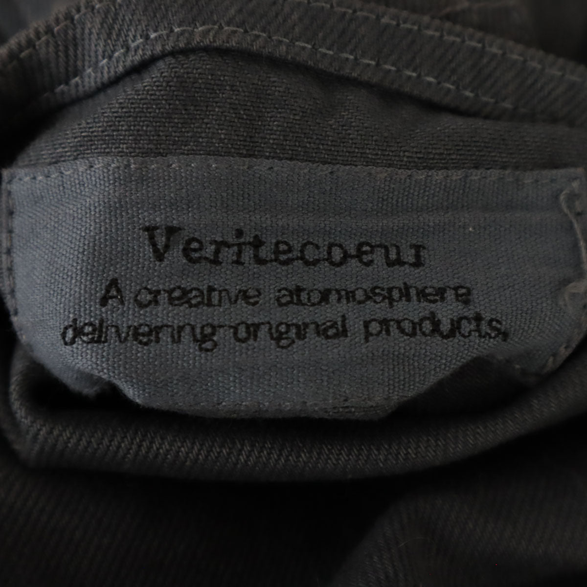 Veritecoeur Cotton Overalls Gray Size F