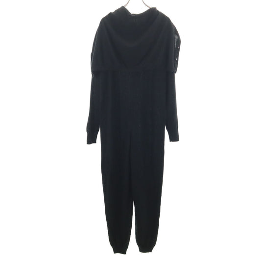 LEMAIRE Italian Long Sleeve Knit Jumpsuit Black Size XS
