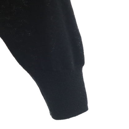 LEMAIRE Italian Long Sleeve Knit Jumpsuit Black Size XS