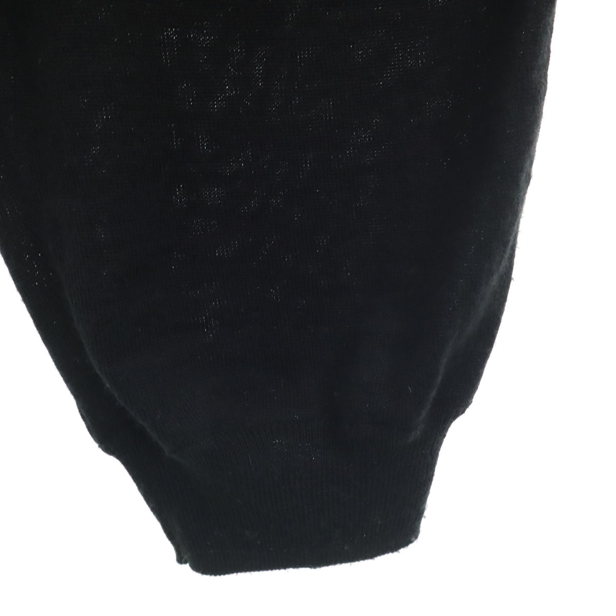 LEMAIRE Italian Long Sleeve Knit Jumpsuit Black Size XS