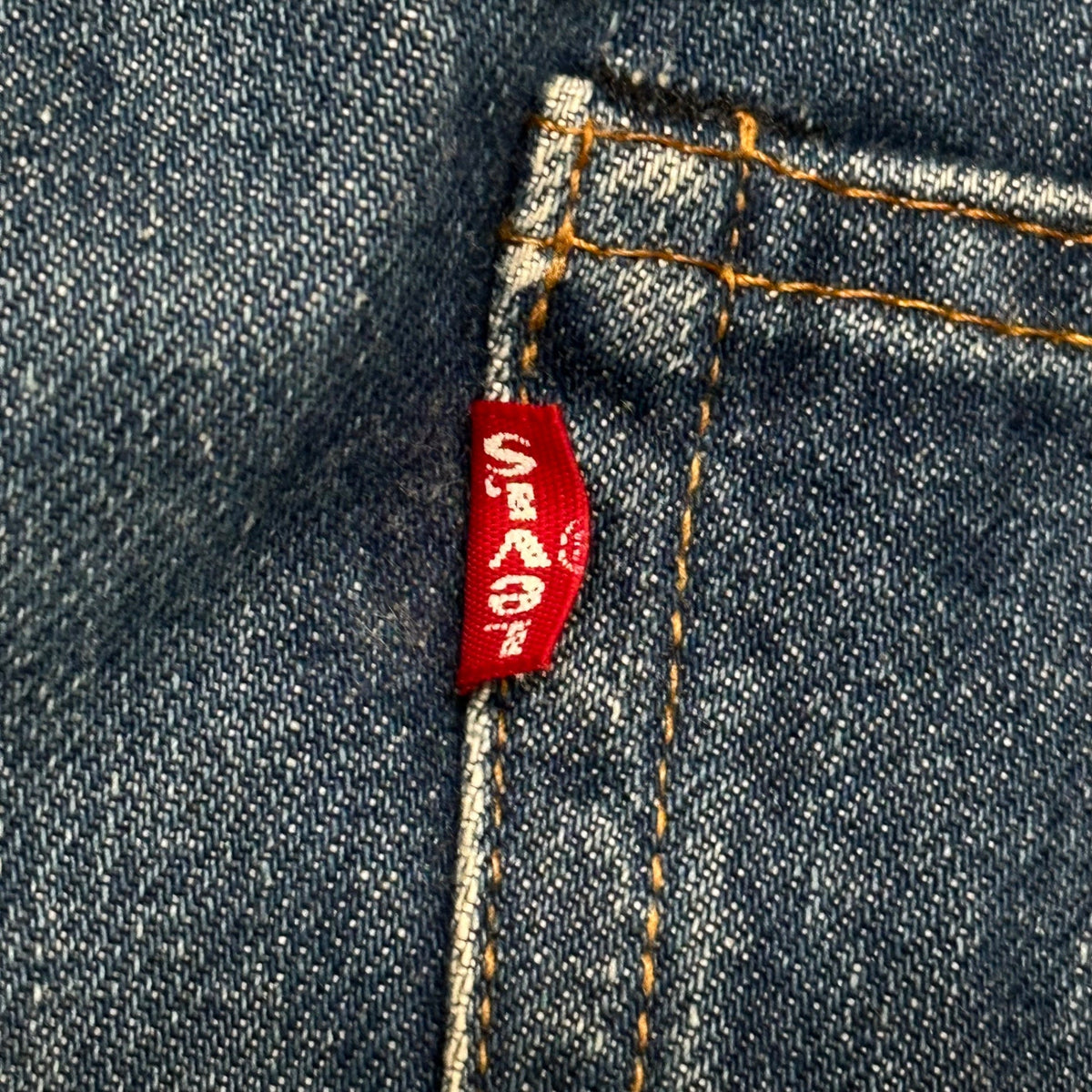Levi's 80s Vintage 501 Late 66 Selvedge Jeans Pants Size W35