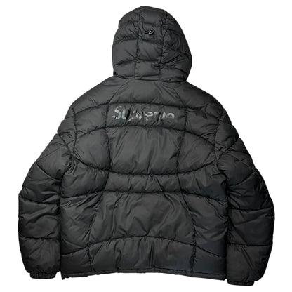 SUPREME 21AW Warp Hooded Puffy Jacket Black Size M