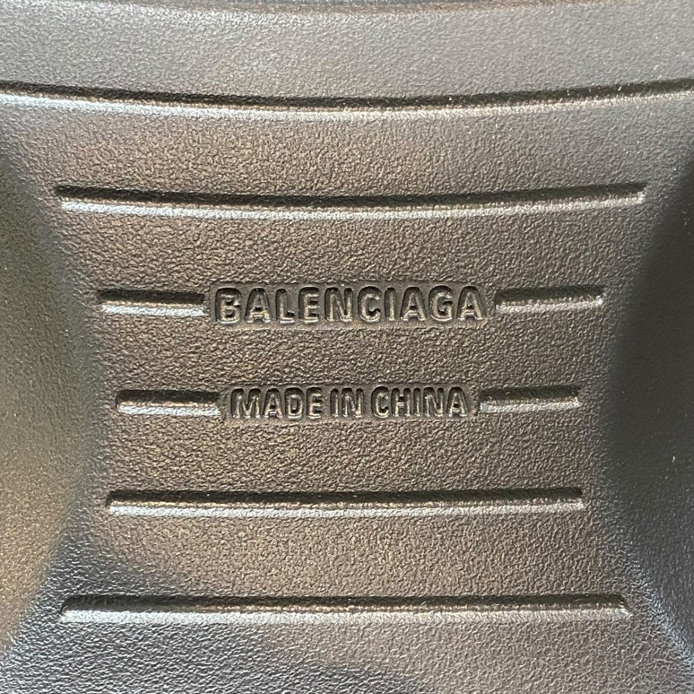 Balenciaga Sunday Molded Mule Black Sandals Size M 43