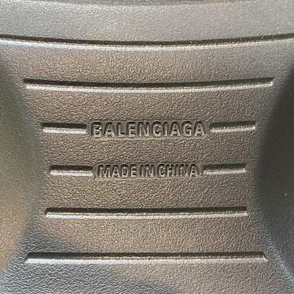 Balenciaga Sunday Molded Mule Black Sandals Size M 43