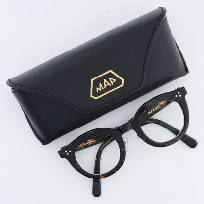 MAX PITTION Maestro Tortoiseshell ONE SIZE Glasses Size ONE SIZE