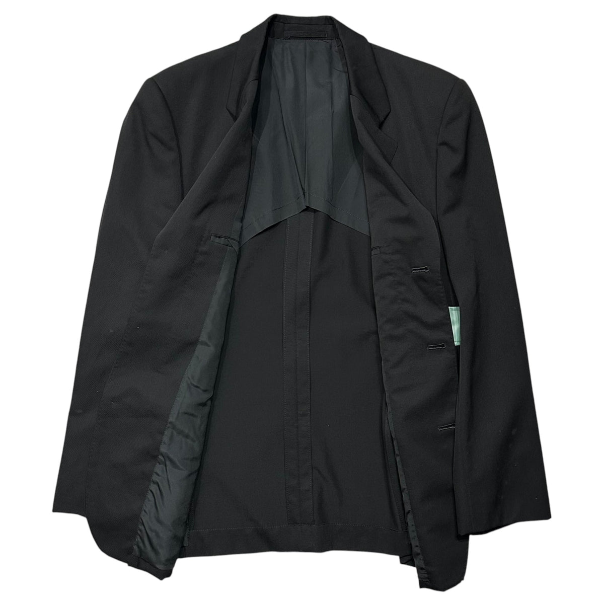 COMME des GARCONS HOMME PLUS 95SS Vinyl Jacket Black Size M