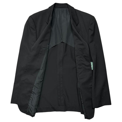 COMME des GARCONS HOMME PLUS 95SS Vinyl Jacket Black Size M