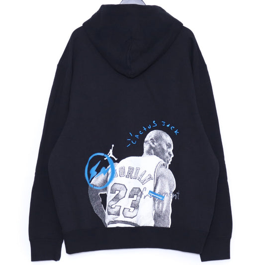 NIKE x TRAVIS SCOTT x FRAGMENT Air Hoodie Black Size 2XL