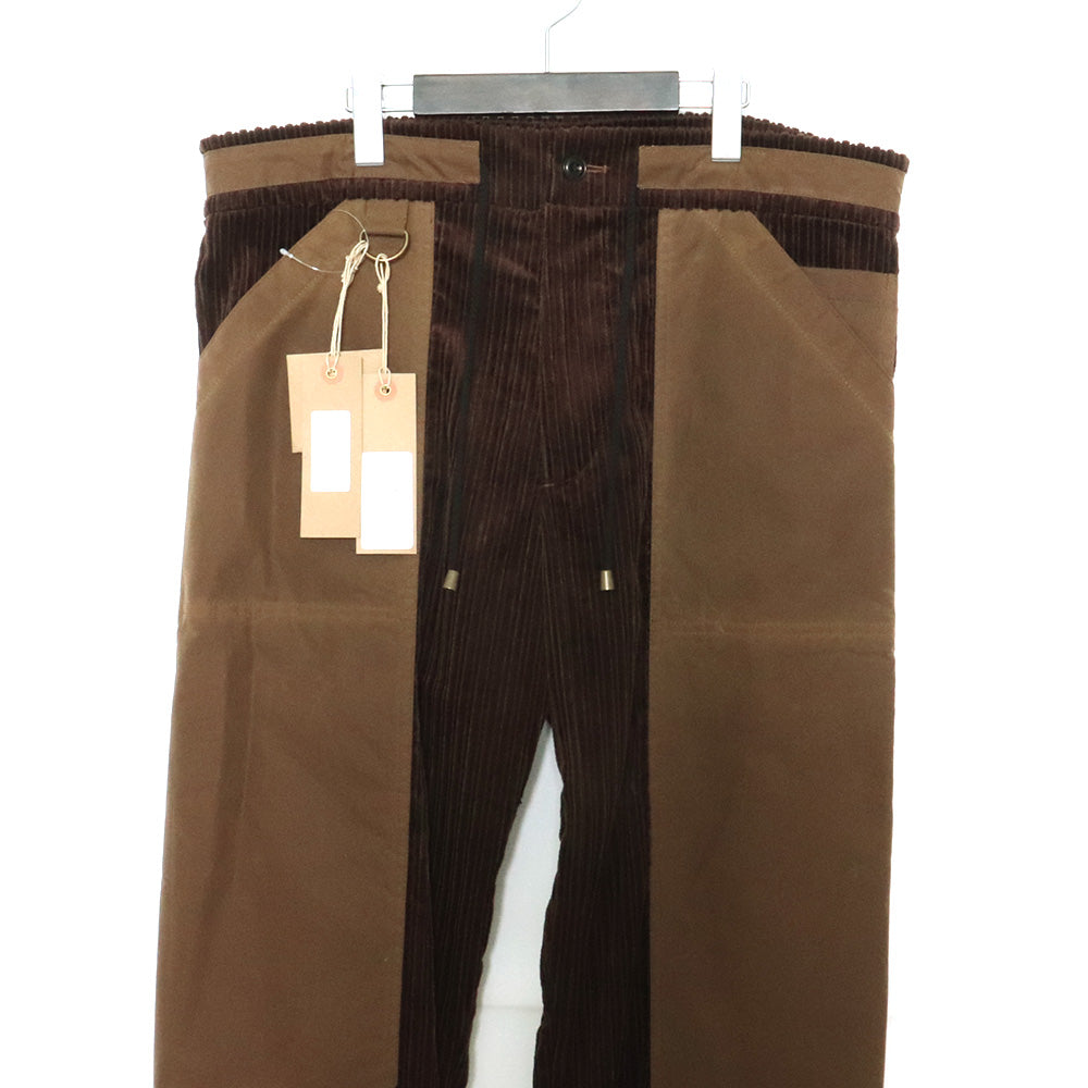 Nicholas Daley 22AW Pullcord Trousers Chocolate Size 28