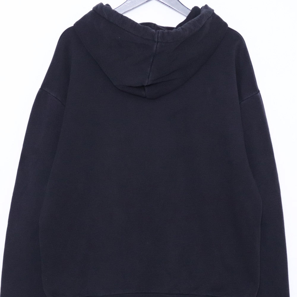 CELINE Stud Logo Pullover Hoodie Black Size XXL