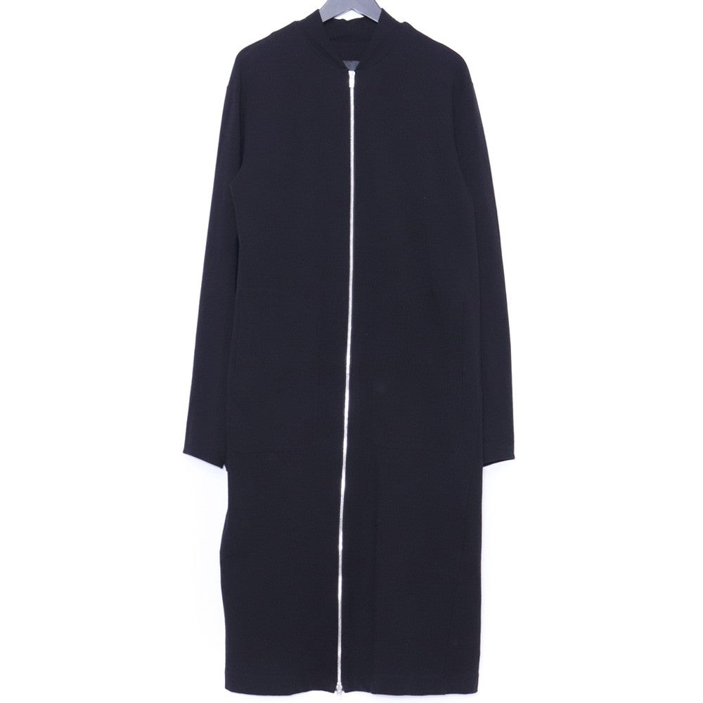 THAMANYAH Longline Sweat Blouson Jacket Black Size 44