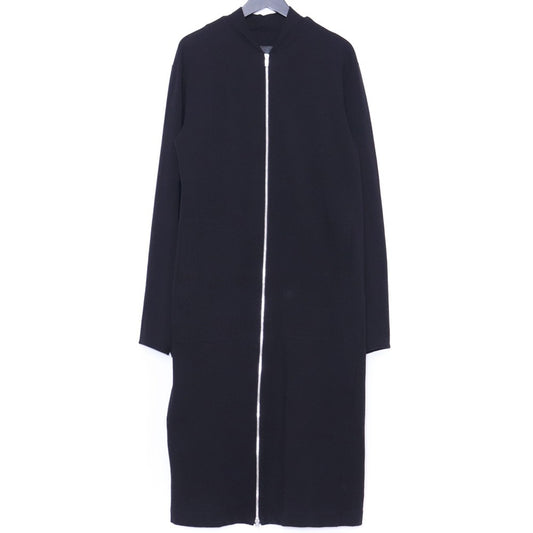 THAMANYAH Longline Sweat Blouson Jacket Black Size 44