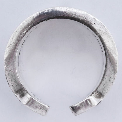 CHROME HEARTS LG Scroll Label Ring Silver Size ONE SIZE