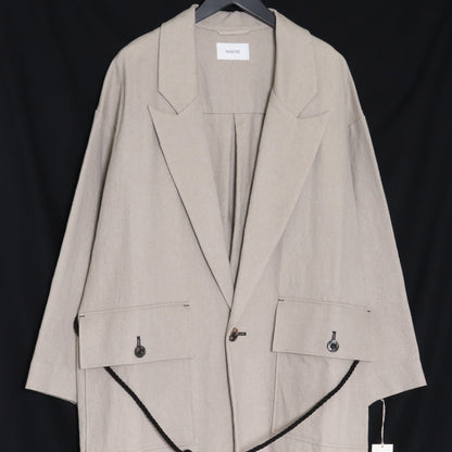 ROGGYKEI 20AW Single Coat Greige Size S