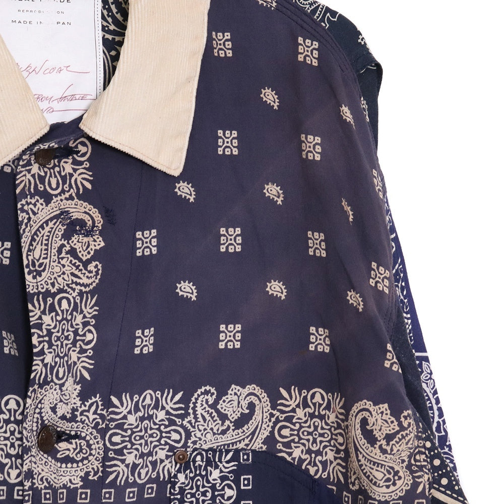READYMADE Bandana Burn Coat Navy Size 2