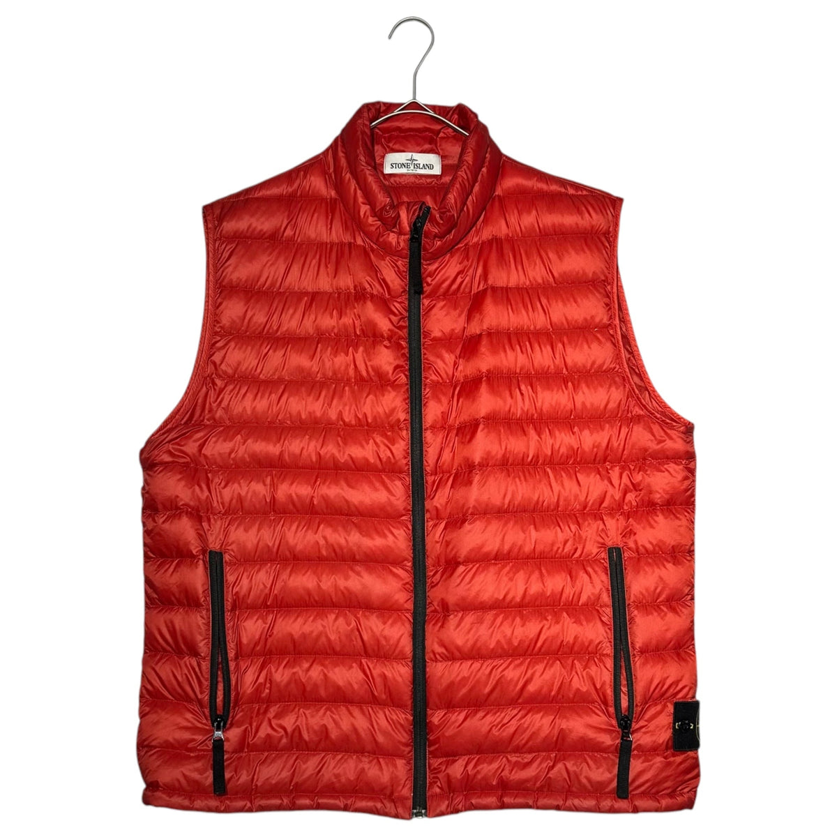 STONE ISLAND 13SS Micro Ripstop Down Vest Red Size XXL