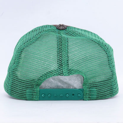 CHROME HEARTS Trucker Mesh Cap Black Green Size F
