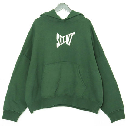 SAINTMICHAEL 24AW HOODIE RIBON Hoodie Green Size M