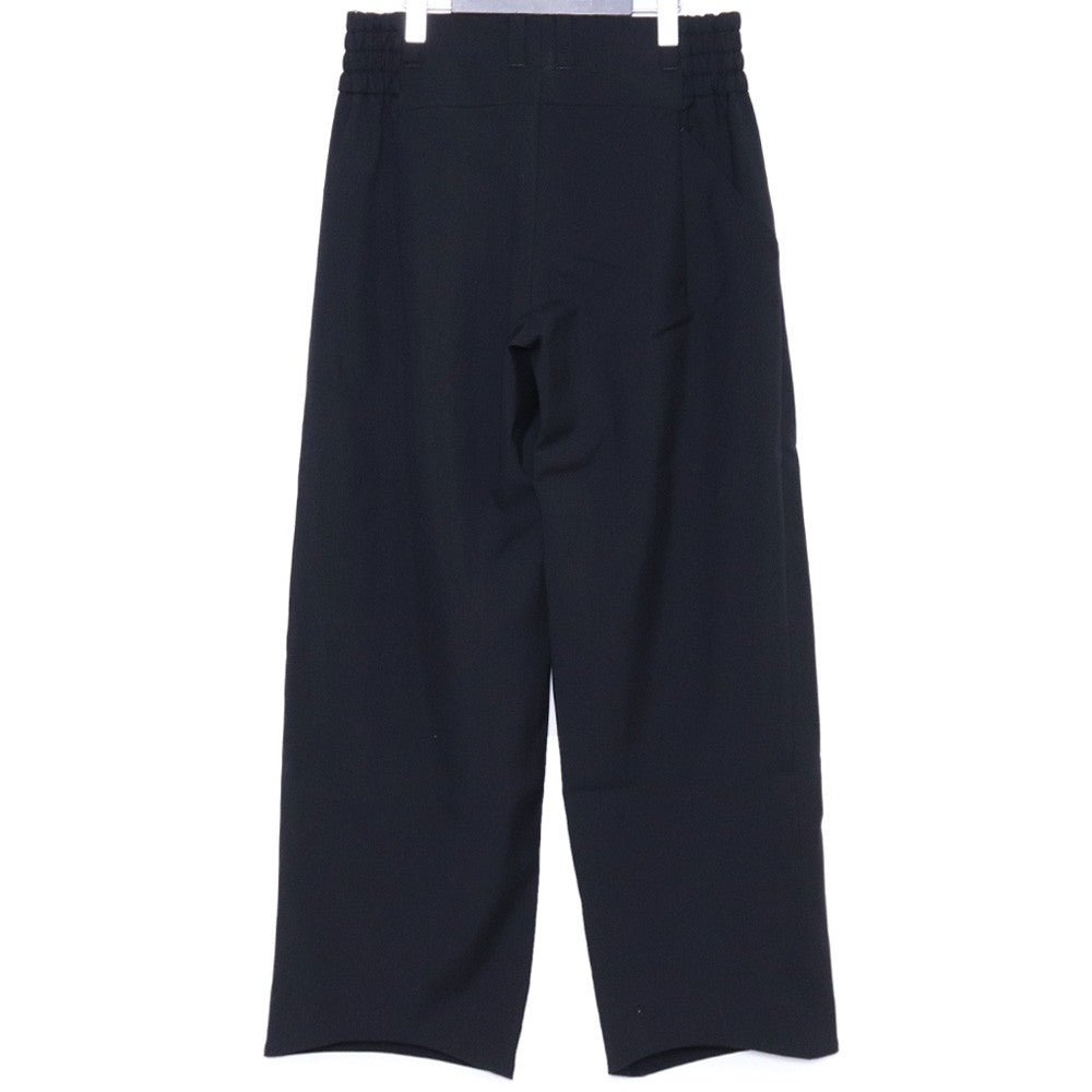 CROMAGNON Gabardine Baggy Pants Black Size 1