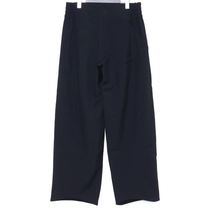 CROMAGNON Gabardine Baggy Pants Black Size 1