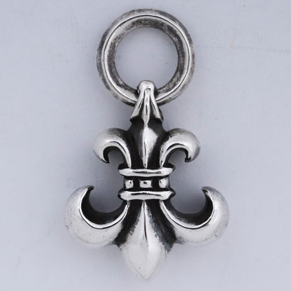 CHROME HEARTS Old BS Fleur Charm Silver Size F