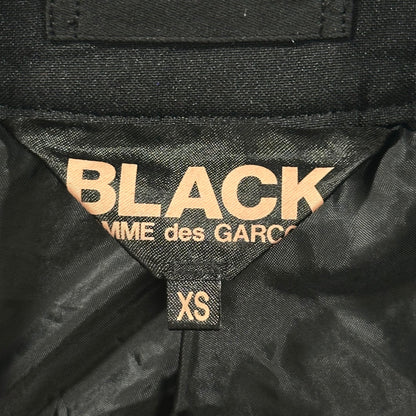 BLACK COMME des GARCONS 21AW Polyester Coat Black Size XS