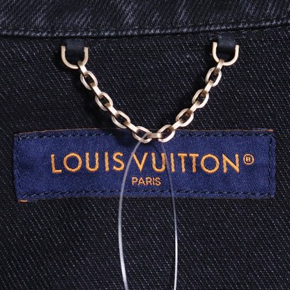 LOUIS VUITTON 24SS Monogram Emboss Jacket Black Size M