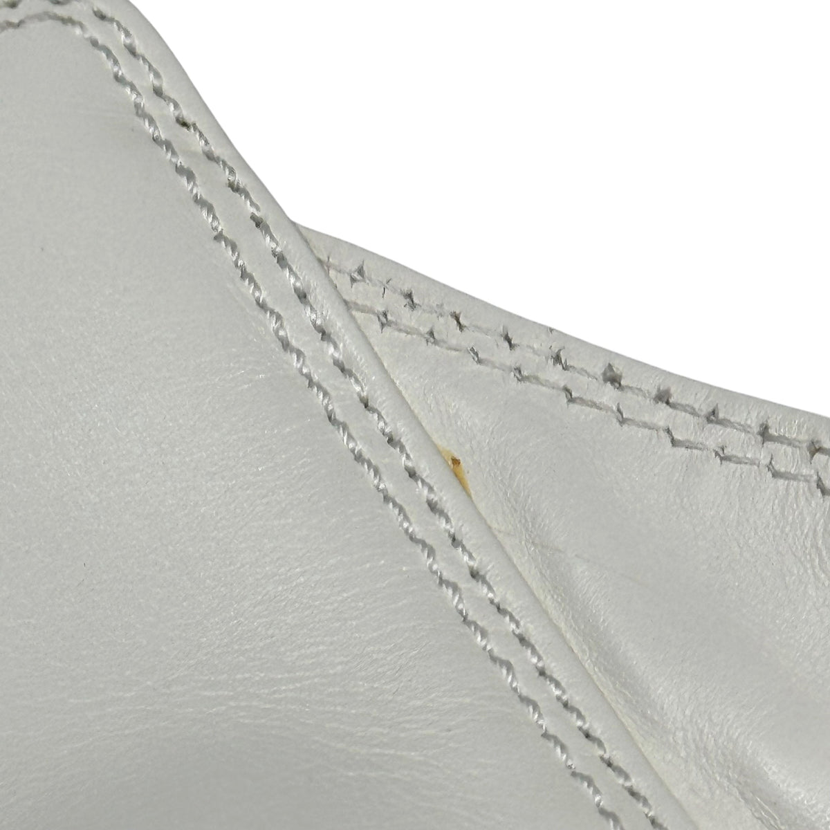 CHANEL 2000s CC Logo Backpack White