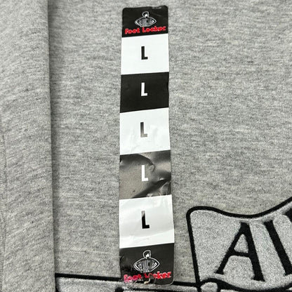 NIKE 90s Jordan Wing Logo 3D Print T-Shirt Gray Size L