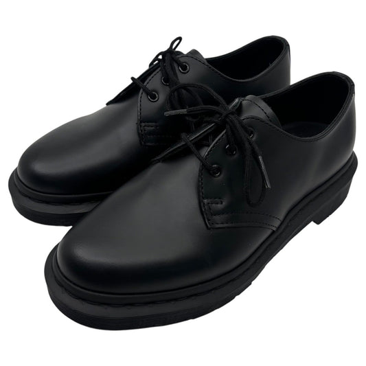 DR.MARTENS 1461 Mono 3-Eye Leather Shoes Black Sneakers Size UK4