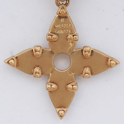 LOUIS VUITTON LV Rope Pendant Necklace Gold Size F